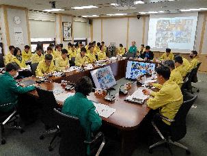 산림사업장 안전관리 강화 대책 회의