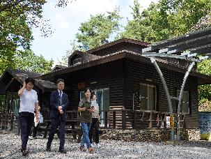 박은식 산림청장, 산림다중이용시설 안전 점검